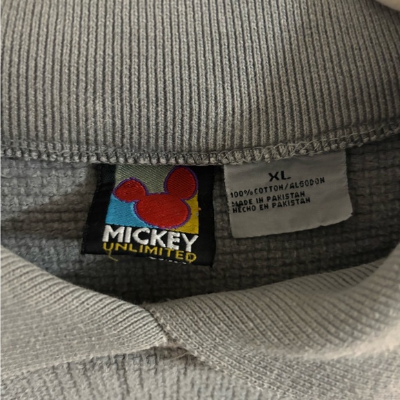 Gray Mickey Mouse Sweater - Picture 2 of 3